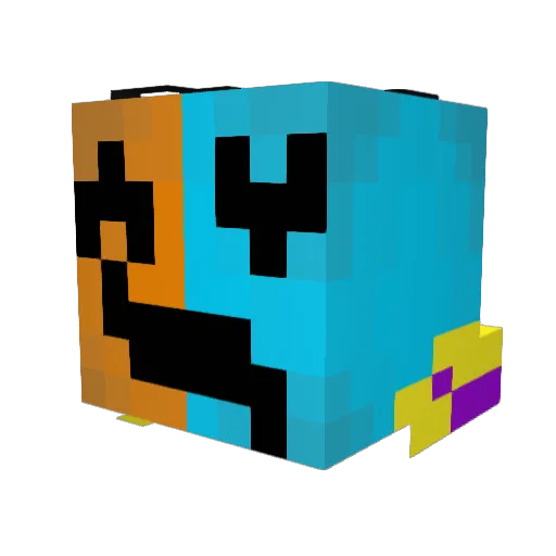DinoMason2408 Minecraft avatar head, 3D render