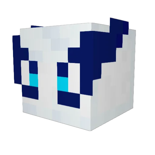 DinoSlime2012 Minecraft avatar head, 3D render