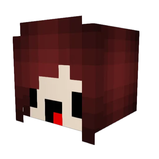 DinoTurtlez123 Minecraft avatar head, 3D render