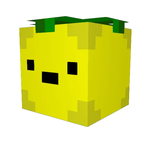 Dino_Denver Minecraft avatar head, 3D render