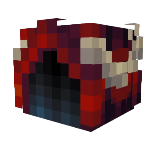 Dinoexplorer88 Minecraft avatar head, 3D render