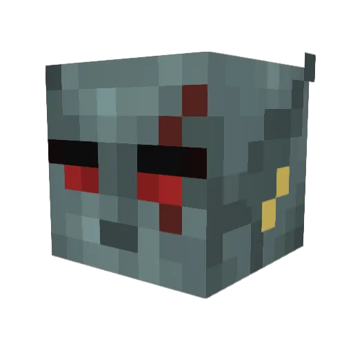 Dinoman296045 Minecraft avatar head, 3D render