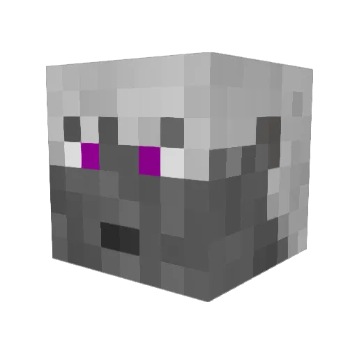 Dinoman71 Minecraft avatar head, 3D render