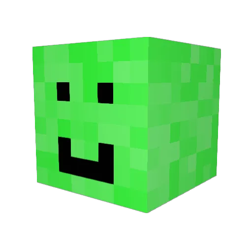 DinosaurChaos Minecraft avatar head, 3D render