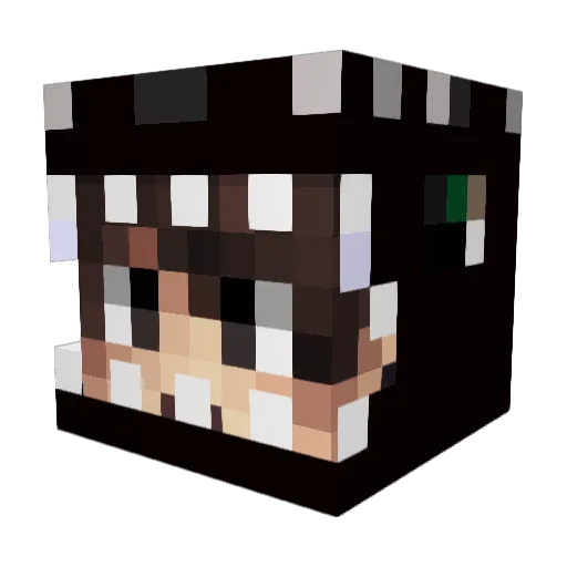 DinosaurStatues Minecraft avatar head, 3D render