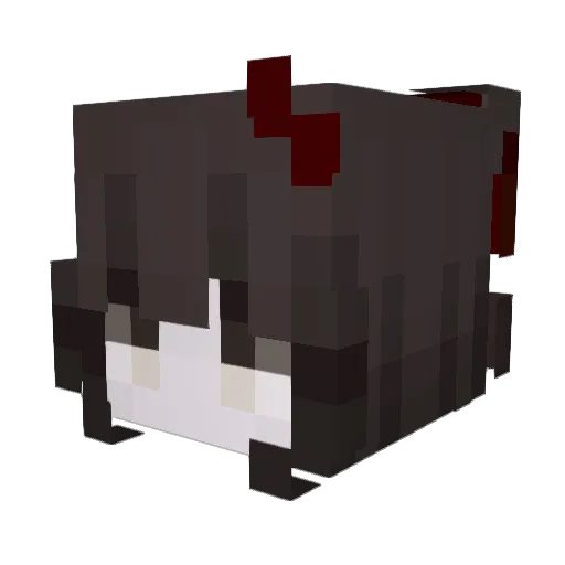Dinosaur_Nuggie Minecraft avatar head, 3D render