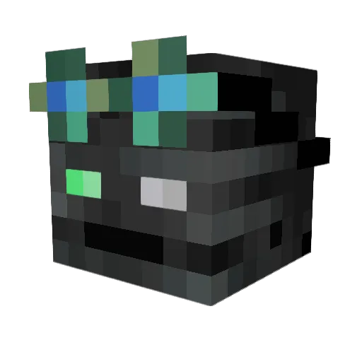 Dinoson850 Minecraft avatar head, 3D render