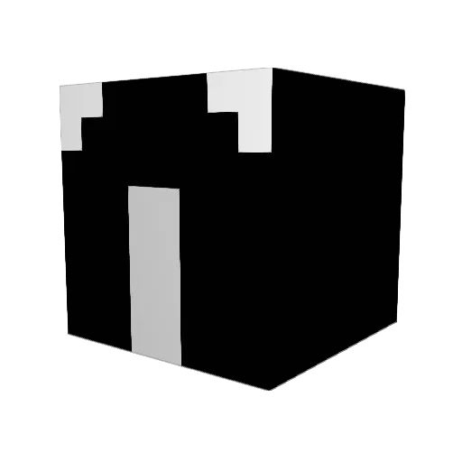 DioMango Minecraft avatar head, 3D render