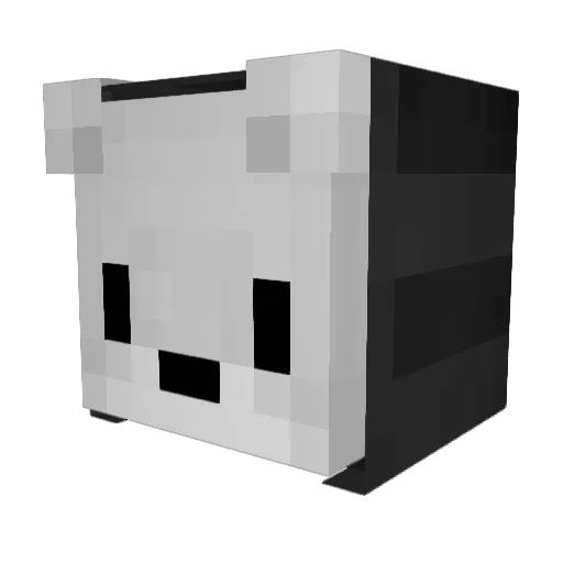 DiogoG0D_ Minecraft avatar head, 3D render