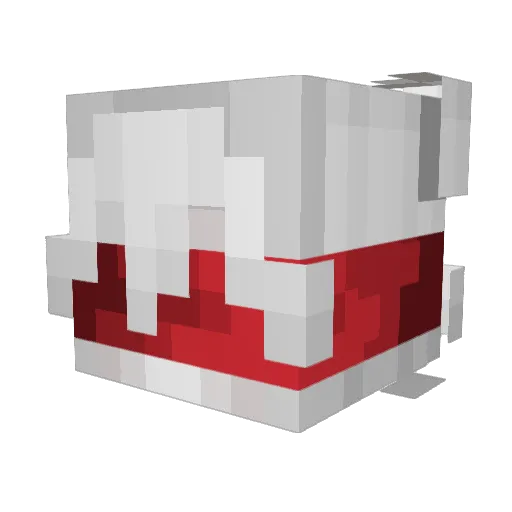 Diomy Minecraft avatar head, 3D render