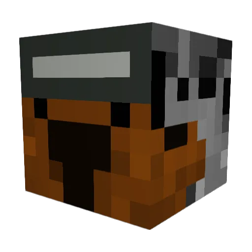 Dion_Sanders Minecraft avatar head, 3D render