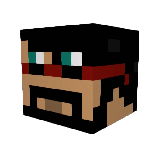 Dions_G35 Minecraft avatar head, 3D render