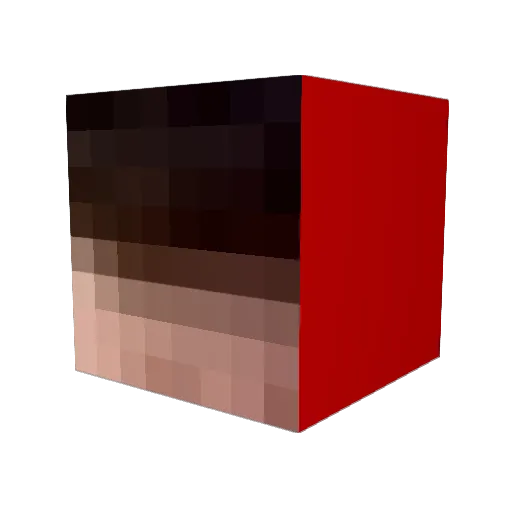 DiosJudas Minecraft avatar head, 3D render