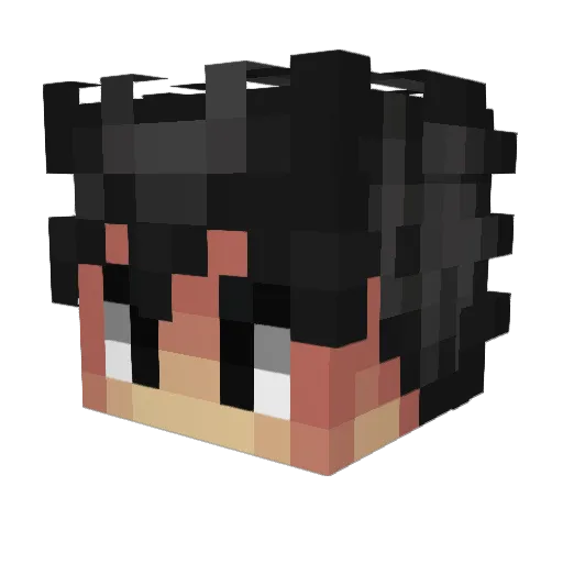 Dios_Renzo Minecraft avatar head, 3D render