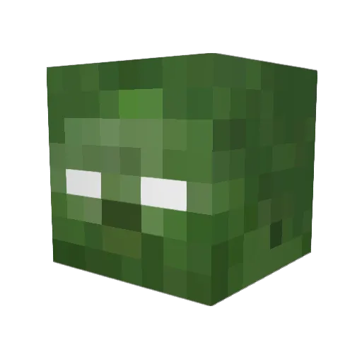 Diosan01 Minecraft avatar head, 3D render