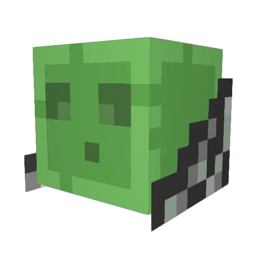Diosmagas Minecraft avatar head, 3D render