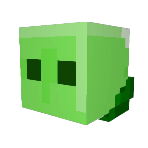 DiozJdz Minecraft avatar head, 3D render