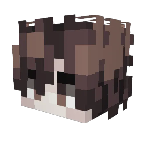 Dip_Ilias6 Minecraft avatar head, 3D render