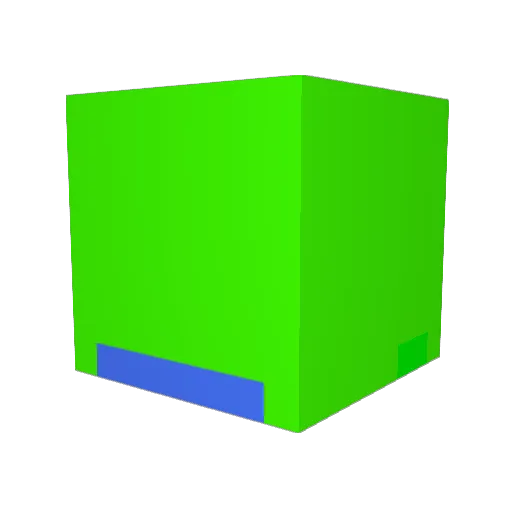 DiplexBerry9467 Minecraft avatar head, 3D render