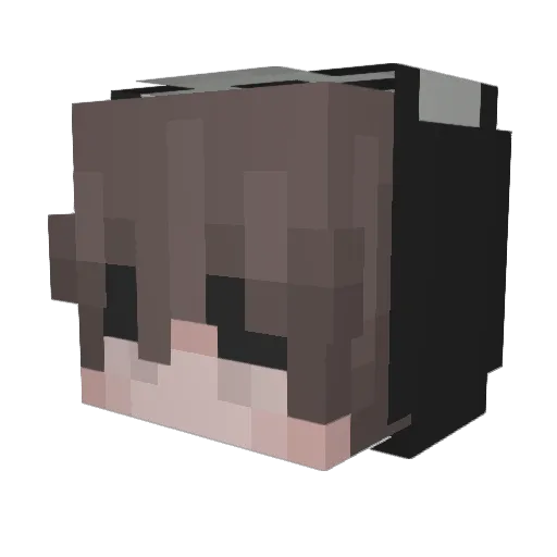 DipperG Minecraft avatar head, 3D render