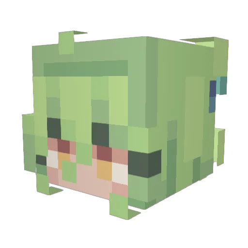 Dippin_Sauce Minecraft avatar head, 3D render