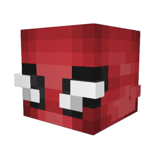 Dircik1 Minecraft avatar head, 3D render