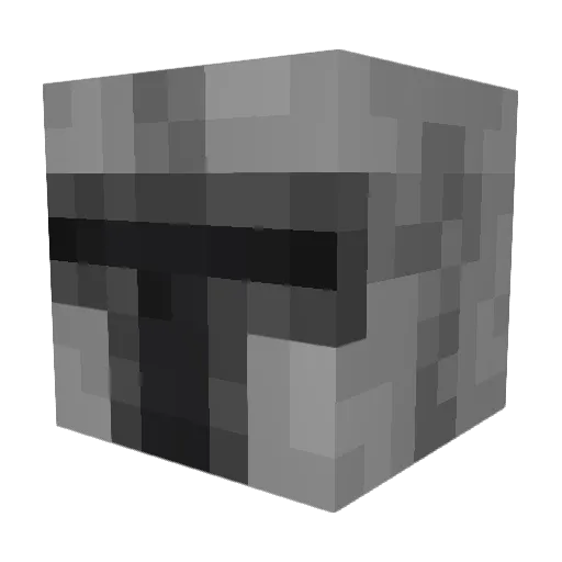 DireEwok Minecraft avatar head, 3D render