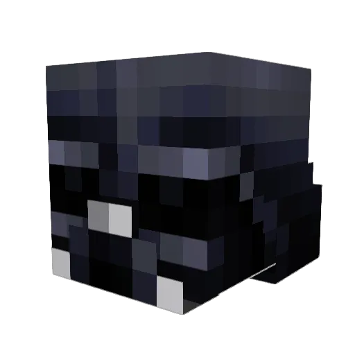 Directoire Minecraft avatar head, 3D render