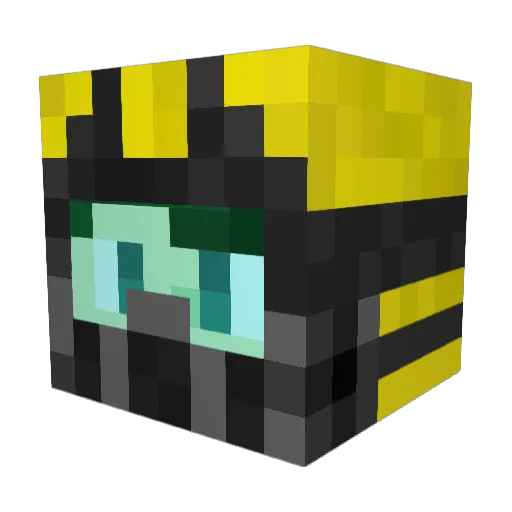 Director_Kali Minecraft avatar head, 3D render