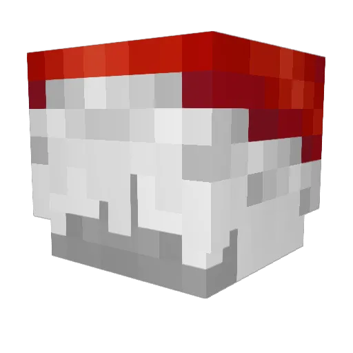 Direlime Minecraft avatar head, 3D render