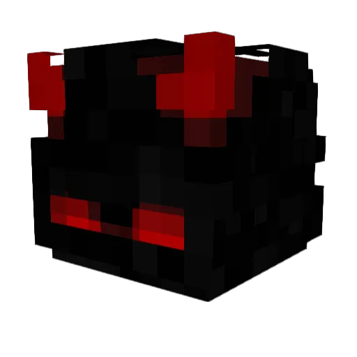 DirkIsBeast Minecraft avatar head, 3D render