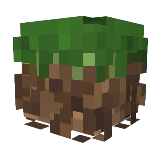 Diro_NOOB Minecraft avatar head, 3D render