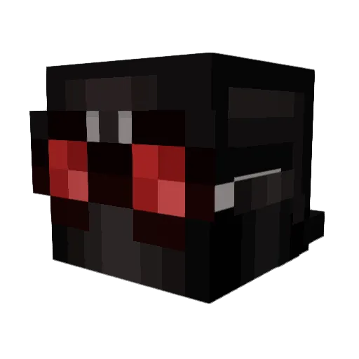 DirtTheSpoon Minecraft avatar head, 3D render