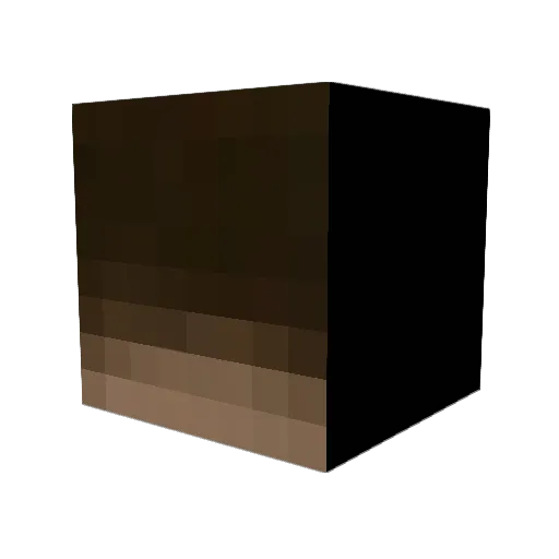 DirtWaffle Minecraft avatar head, 3D render