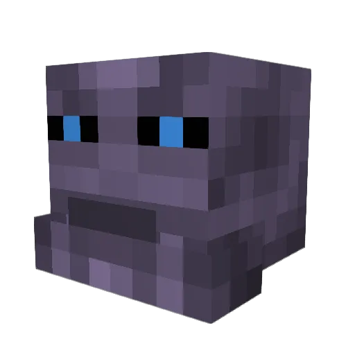 DirthNader Minecraft avatar head, 3D render