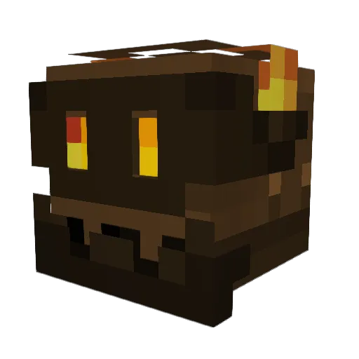 DirtyDan8806 Minecraft avatar head, 3D render