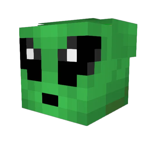 DirtyDanAsianMan Minecraft avatar head, 3D render