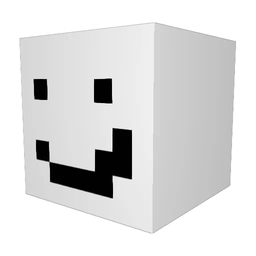DirtyPigeon1 Minecraft avatar head, 3D render