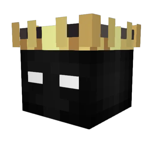 Dirtyy Minecraft avatar head, 3D render