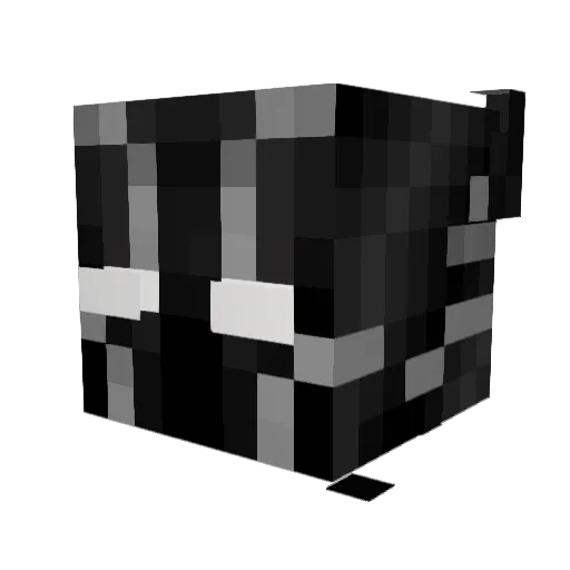 DisGuy2003 Minecraft avatar head, 3D render