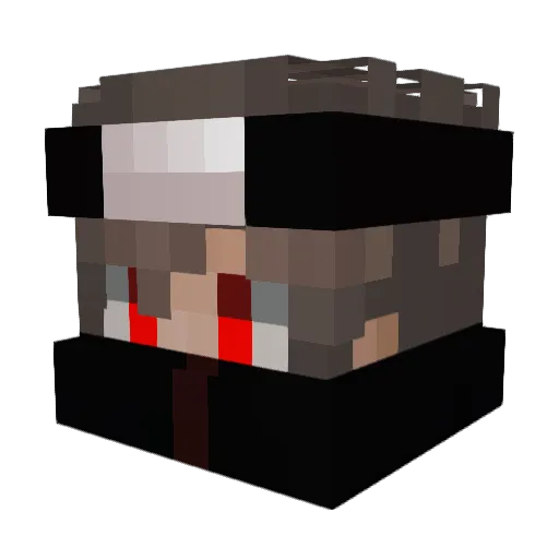 DisKourage Minecraft avatar head, 3D render