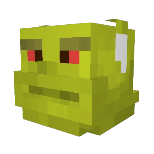 DisOnesFoGabby Minecraft avatar head, 3D render