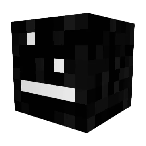 Disabled0 Minecraft avatar head, 3D render