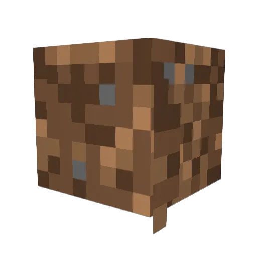 DisabledElf Minecraft avatar head, 3D render