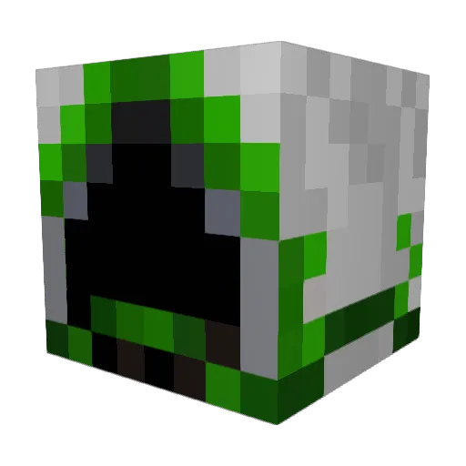 DisabledFrog123 Minecraft avatar head, 3D render