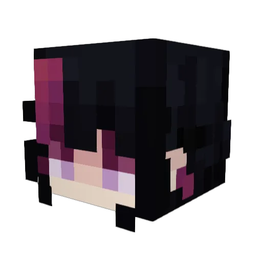 Disabled_Chair Minecraft avatar head, 3D render