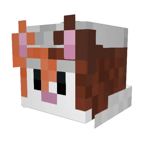 Disc0unt_J Minecraft avatar head, 3D render