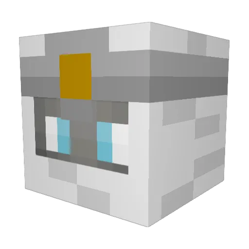 Discodalmation09 Minecraft avatar head, 3D render