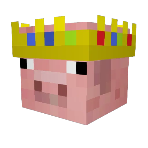 Disconnected6789 Minecraft avatar head, 3D render