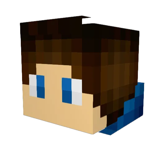 Discordia_Boss Minecraft avatar head, 3D render